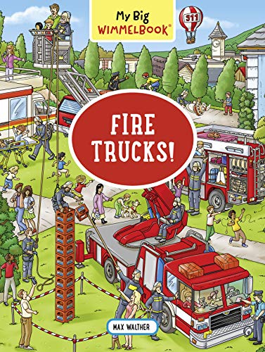My Big Wimmelbook(r)--Fire Trucks!: A Look-And-Find Book (Kids Tell the Story) - Board Books
