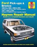 Ford Pick-Ups F-100, F-150 & Bronco (80-96) & F-250 HD & F-350 (97) Haynes Repair Manual: 1980 Thru 1996 2wd & 4WD Full-Size F-100 Thru F-350 Gasoline - Paperback
