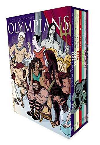 Olympians Boxed Set Books 1-6: Zeus, Athena, Hera, Hades, Poseidon & Aphrodite - Boxed Set