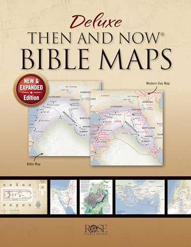 Deluxe Then and Now Bible Maps: New and Expanded Edition - Paperback