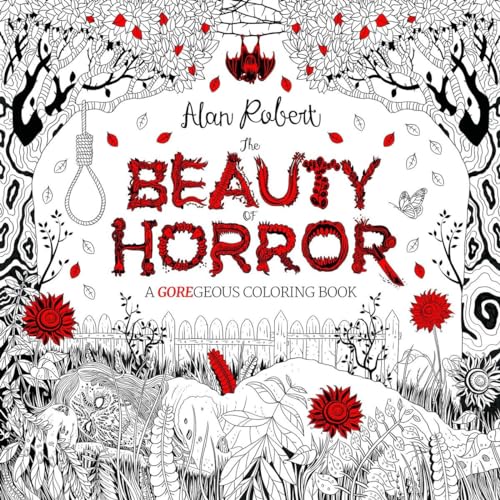 The Beauty of Horror 1: A Goregeous Coloring Book - Paperback