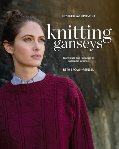 Knitting Ganseys, Revised and Updated: Techniques and Patterns for Traditional Sweaters - Hardcover