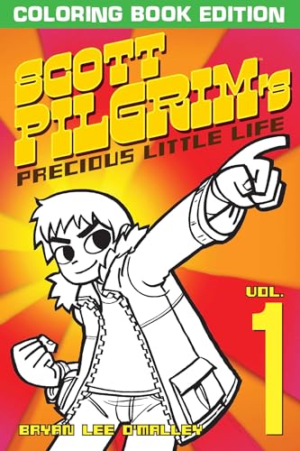 Scott Pilgrim's Precious Little Life Coloring Book - Paperback