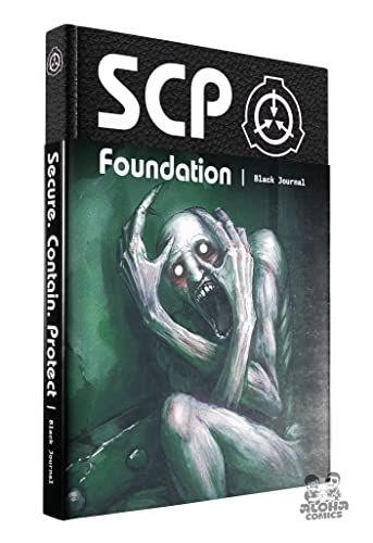Scp Foundation Art Book Black Journal - Hardcover