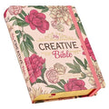 KJV Holy Bible, My Creative Bible, Faux Leather Hardcover - Ribbon Marker, King James Version, Pink Printed Floral - Leather