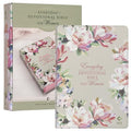 NLT Holy Bible Everyday Devotional Bible for Women New Living Translation, Vegan Leather, Pink Floral Printed - Leather