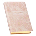 KJV Bible Deluxe Gift Faux Leather, Pink - Leather