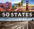 50 States 500 Places to Visit - Hardcover