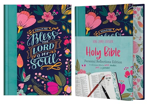 Personal Reflections KJV Bible (New Cover Material) - Hardcover