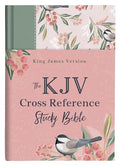 KJV Cross Reference Study Bible--Sage Songbird - Hardcover