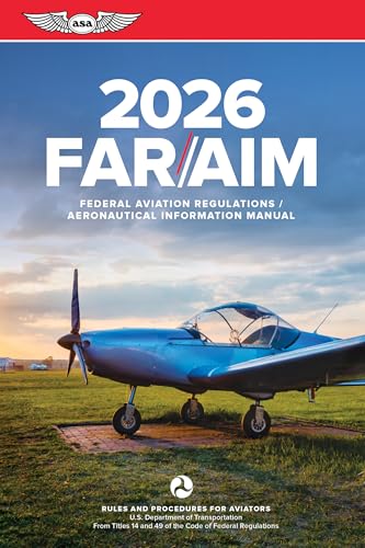 Far/Aim 2026: Federal Aviation Regulations/Aeronautical Information Manual - Paperback