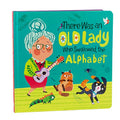 There Was an Old Lady Who Swallowed the Alphabet - Board Books