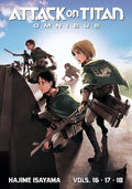 Attack on Titan Omnibus 6 (Vol. 16-18) - Paperback