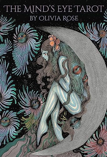 The Mind's Eye Tarot: 78 Borderless Gilt-Edged Cards, Linen Finish, Dreamy Artwork by Artist Olivia Rose, 172-Page Illustrated Guidebook, Harness Femi - Other