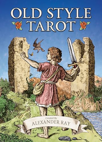 Old Style Tarot Deck & Book Set: 79 Cards with 104-Page Illustrated Guidebook - Vintage Charm, Traditional Symbolism, Intuitive Readings, Beginner-Fri - Other