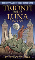 Trionfi Della Luna Tarot: Fully Illustrated 78-Card Tarot Deck Inspired by Marseilles Style Tarot, Includes 68-Page Booklet of Card Meanings, Packaged - Other