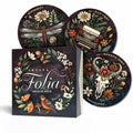 Arcana Folia Oracle Deck: 50-Card Round Deck, Nature-Inspired Artwork, Channel Plant Energy, Divination and Inspiration, Includes 72-Page Illustrated - Other