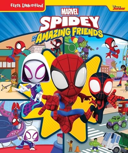 Disney Junior Marvel Spidey and His Amazing Friends: First Look and Find - Library Binding
