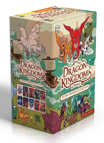 Dragon Kingdom of Wrenly an Epic Ten-Book Collection (Includes Poster!) (Boxed Set): The Coldfire Curse; Shadow Hills; Night Hunt; Ghost Island; Infer - Paperback