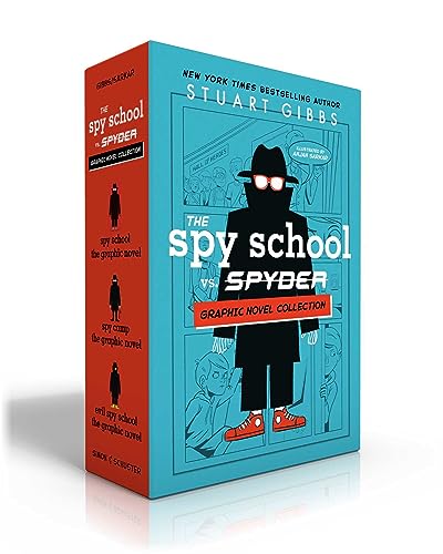 The Spy School vs. Spyder Graphic Novel Collection (Boxed Set): Spy School the Graphic Novel; Spy Camp the Graphic Novel; Evil Spy School the Graphic - Hardcover