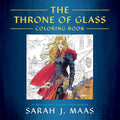 The Throne of Glass Coloring Book - Paperback