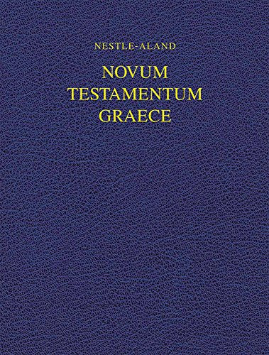 Nestle-Aland Novum Testamentum Graece 28 (Na28) Wide Margin - Hardcover