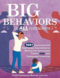 Big Behaviors in All Containers: 105+ Trauma-Informed Play Therapy Interventions for Working with Dysregulated Children and Their Dysregulated Grown-U - Paperback