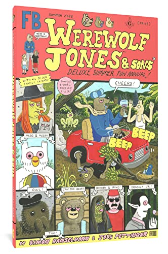 Werewolf Jones & Sons Deluxe Summer Fun Annual - Hardcover