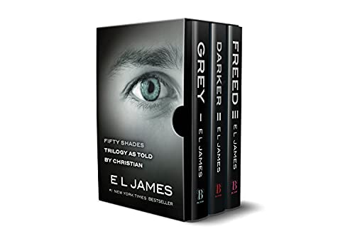 Fifty Shades as Told by Christian Trilogy: Grey, Darker, Freed Box Set - Paperback