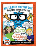 Write & Draw Your Own Book: Easy Home Author Kit for Kids - Paperback