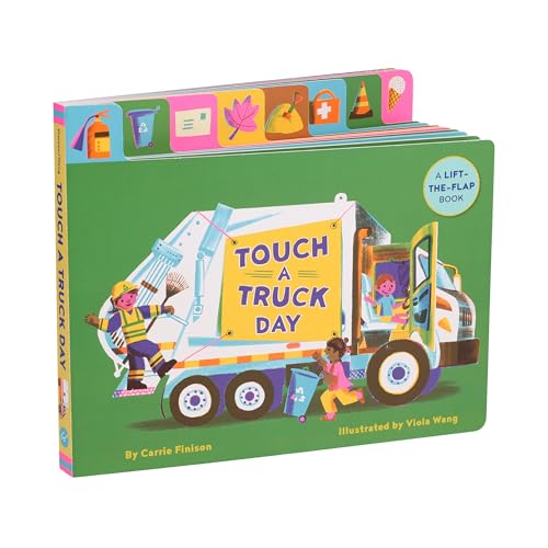 Touch a Truck Day: A Lift-The-Flap Book - Paperback