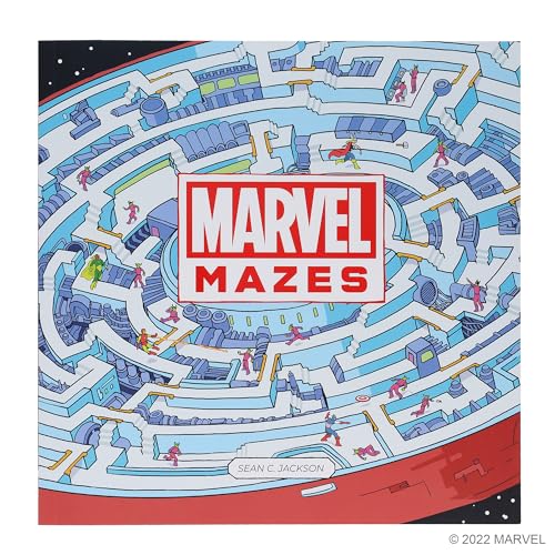 Marvel Mazes - Paperback