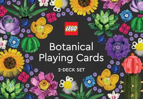 Lego Botanical Playing Cards - Board Games