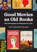 Good Movies as Old Books: 100 Collectible Postcards: Films Reimagined as Vintage Book Covers - Novelty
