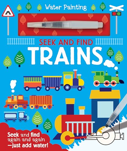 Seek and Find Trains - Hardcover