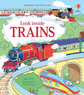Look Inside Trains - Board Books