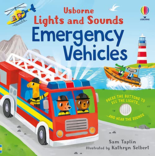 Lights and Sounds Emergency Vehicles - Board Books