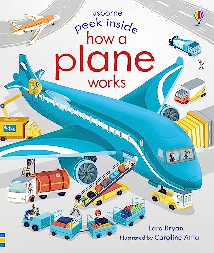 Peek Inside How a Plane Works - Board Books
