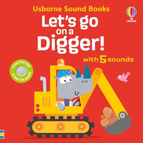 Let's Go on a Digger - Board Books