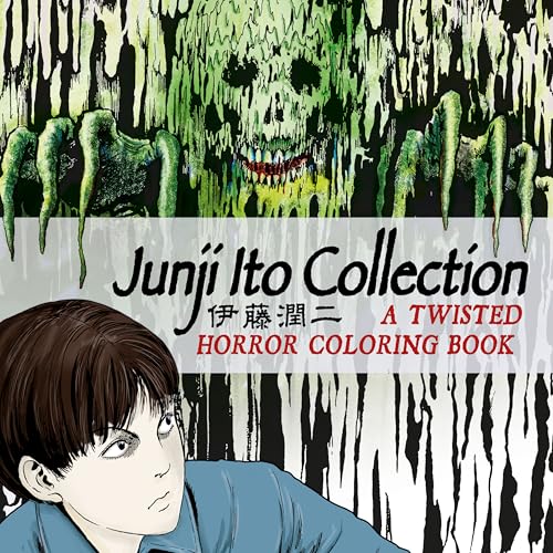 Junji Ito Collection: A Twisted Horror Coloring Book - Paperback