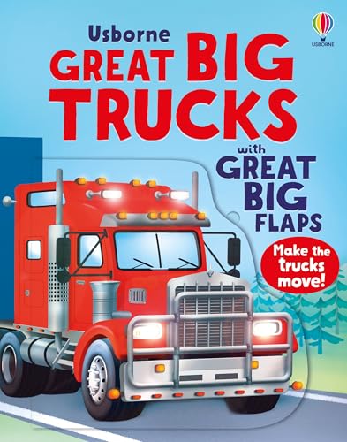 Great Big Trucks (with Great Big Flaps) - Board Books