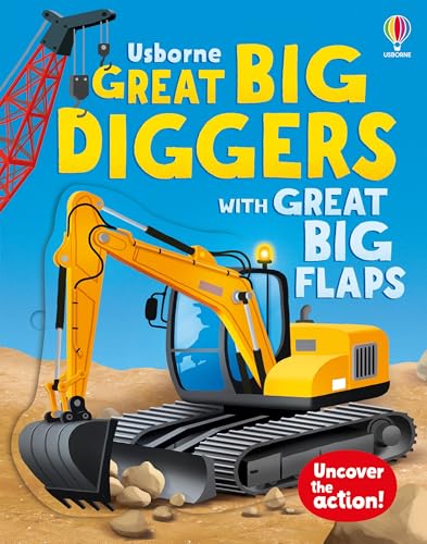 Great Big Diggers (with Great Big Flaps) - Board Books