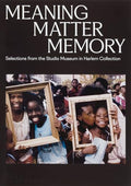 Meaning Matter Memory: Selections from the Studio Museum in Harlem Collection - Paperback