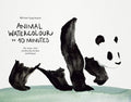 Animal Watercolour in 10 Minutes: An Easy, New Stroke-By-Stroke Technique - Paperback