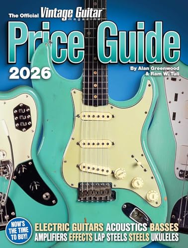 The Official Vintage Guitar Magazine Price Guide 2026 - Paperback