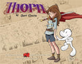 Thorn: The Complete Proto-Bone College Strips 1982-1986, and Other Early Drawings - Paperback