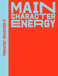 A Reading Journal: Main Character Energy: All about Characters Reading Journal, Book Review Log, Track Your Reading Progress, A5 Reading Log Notebook - Paperback