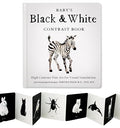 Baby's Black and White Contrast Book: High-Contrast Art for Visual Stimulation at Tummy Time - Board Books
