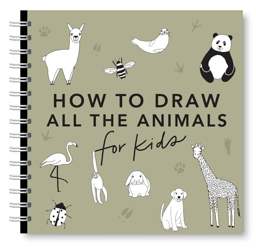 All the Animals: How to Draw Books for Kids with Dogs, Cats, Lions, Dolphins, and More - Paperback