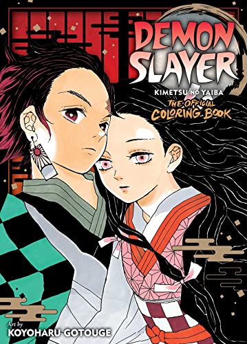 Demon Slayer: Kimetsu No Yaiba: The Official Coloring Book - Paperback